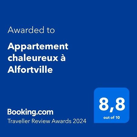 Appartement Chaleureux A Альфорвилль Экстерьер фото